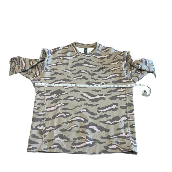 ADIDAS STELLA MCCARTNEY Collab Zebra Pink Brown 100% Organic Cotton Women Small - Picture 9 of 11